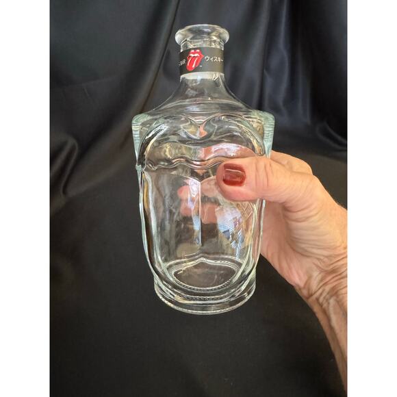 Rolling Stones Anniversary Stones Bar Empty Bottle No Cork - Picture 5 of 11